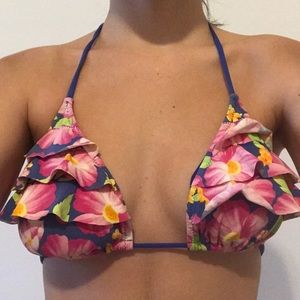 Floral/tropical swimsuit set